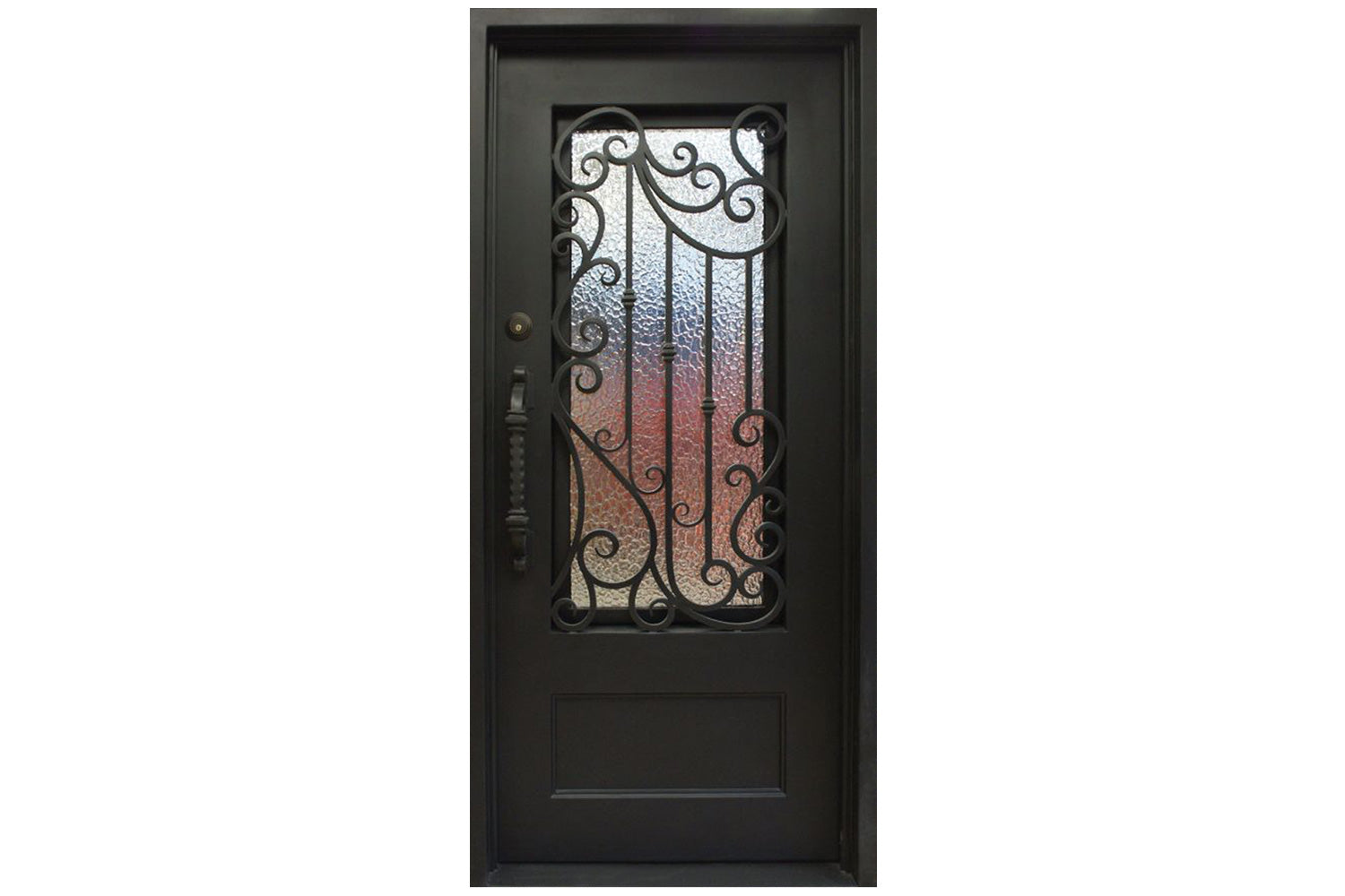 Stonehenge SH 50 Wrought Iron Exterior Door size 38 x 82
