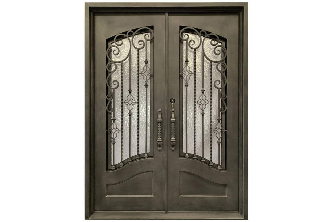 Stonehenge SH 59 Wrought Iron Exterior Door size 72 x 82