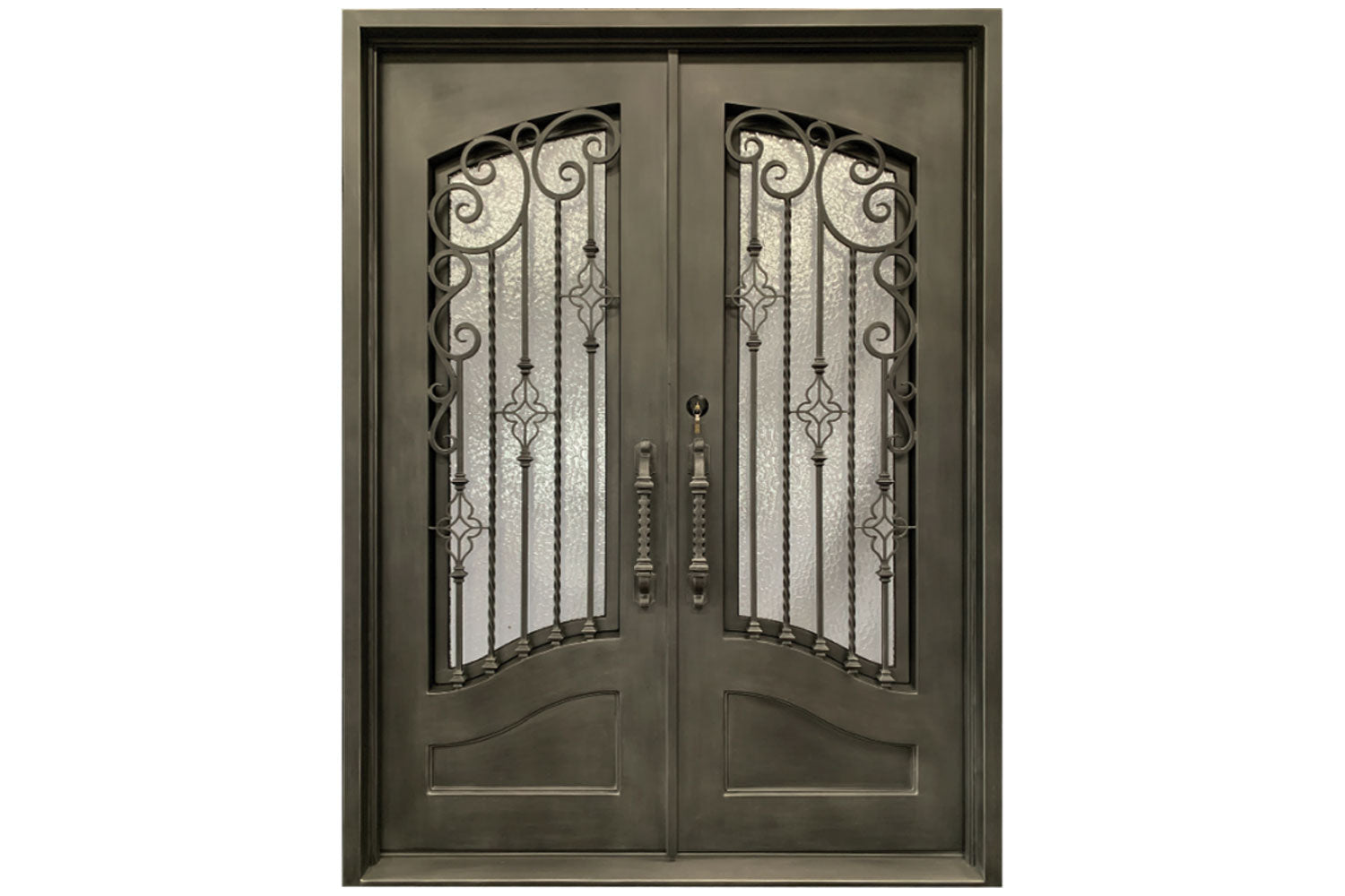 Stonehenge SH 59 Wrought Iron Exterior Door size 72 x 82