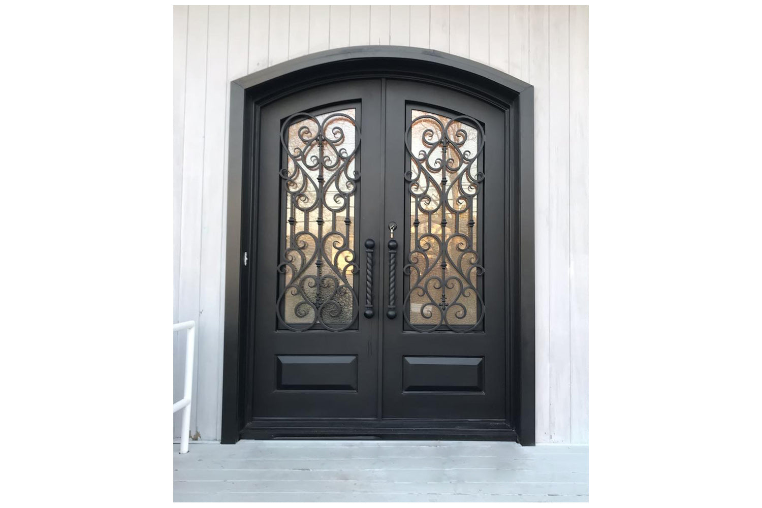 Stonehenge SH 05 Wrought Iron Exterior Door size 72 x 96