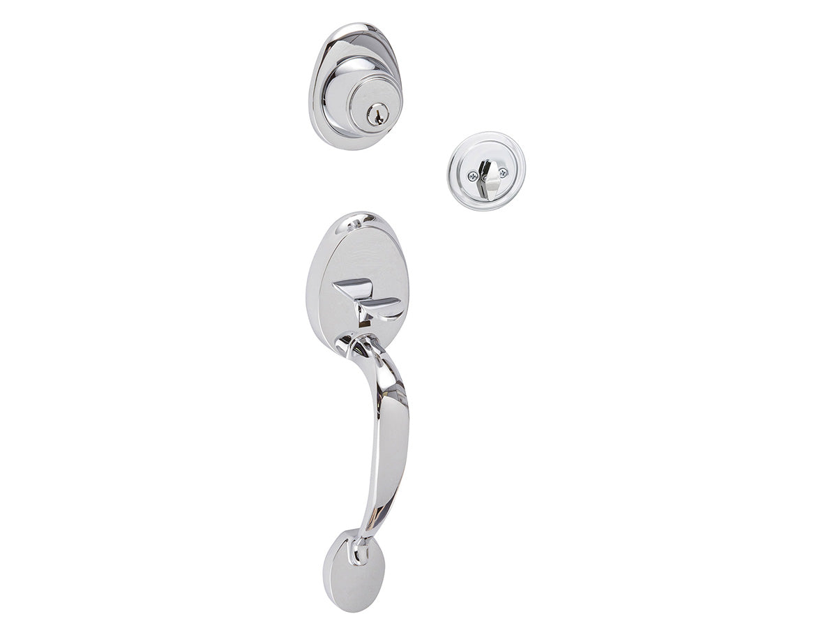 Sure-Loc Alta Handleset - Polished Chrome