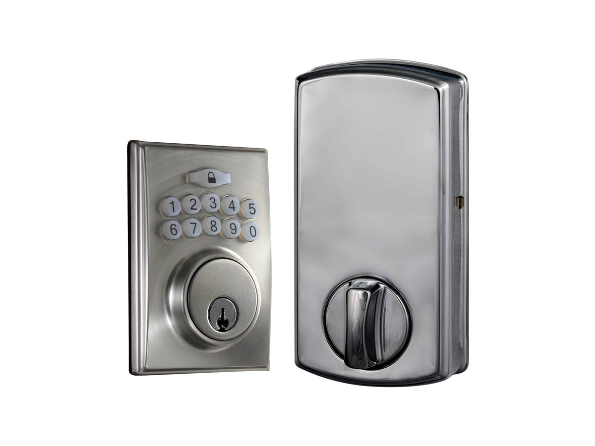 Sure-Loc Electronic Deadbolt Modern Satin Nickel
