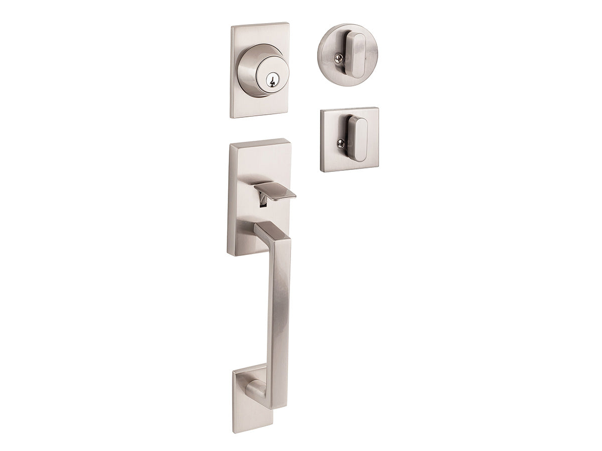 Sure-Loc Koln Handleset - Satin Stainless