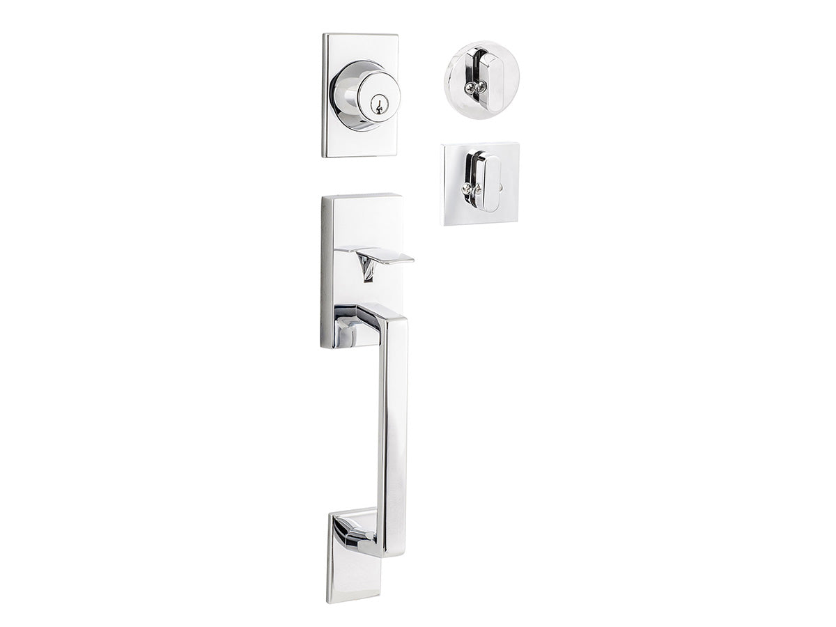 Sure-Loc Koln Handleset - Polished Chrrome