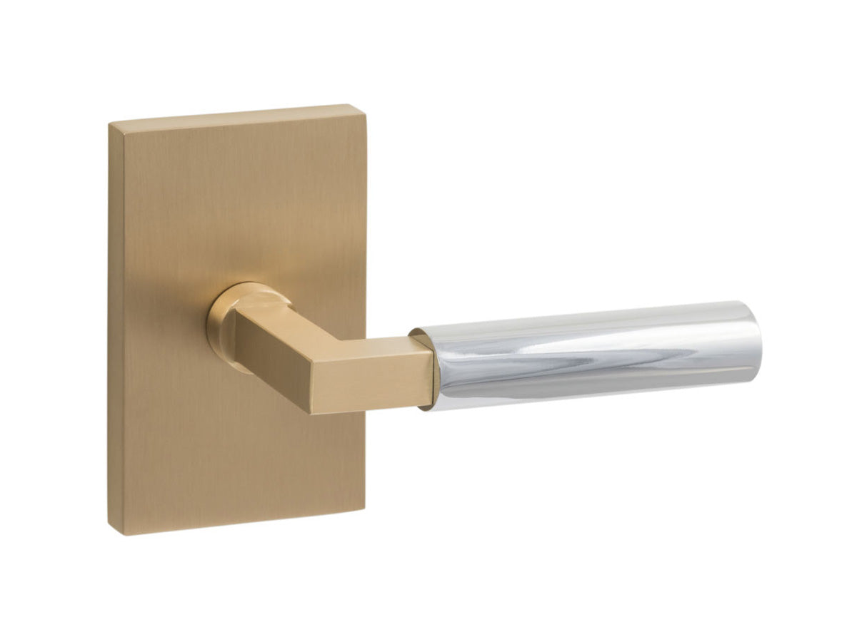 Sure-Loc Levanto Interior Door Lever - Satin Brass