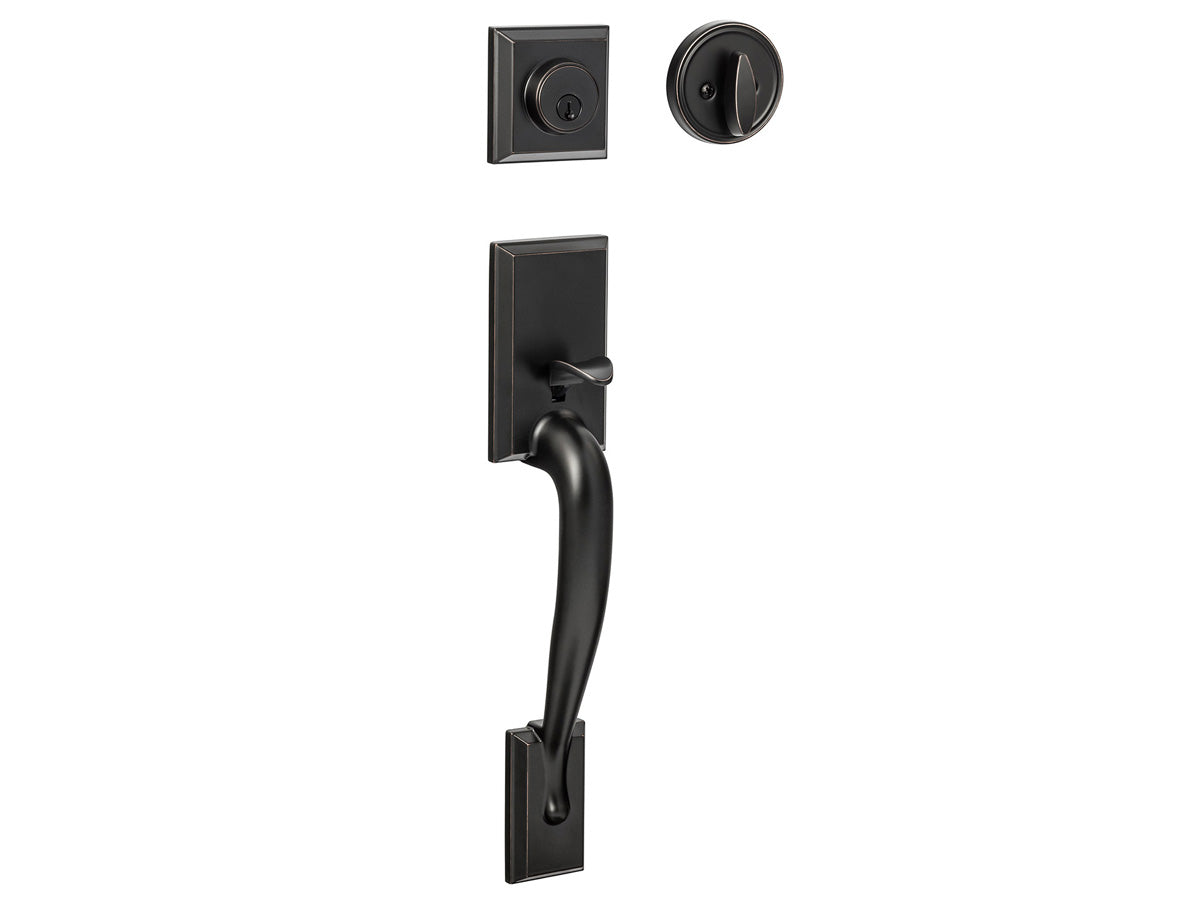 Sure-Loc Madison Handleset - Vintage Bronze