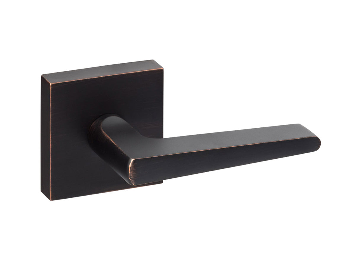 Sure-Loc Basel Square Interior Door Lever - Vintage Bronze