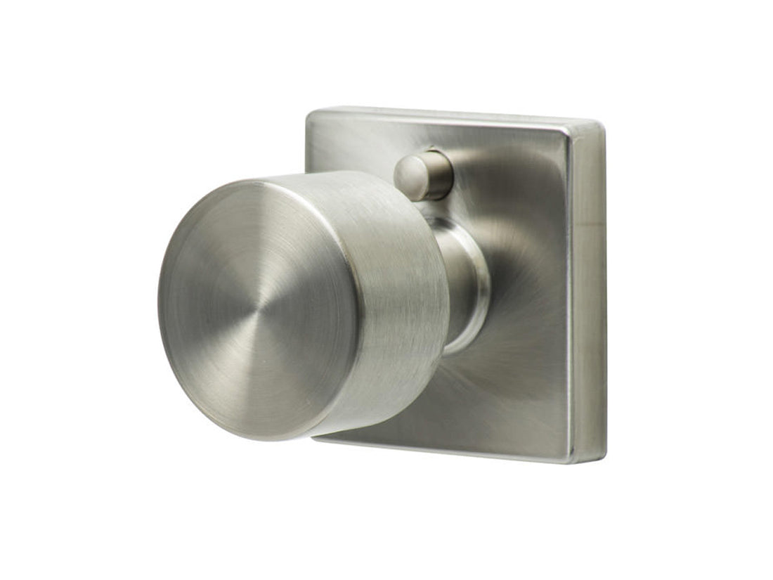 Sure-Loc Bergen Interior Door Knob Square - Satin Stainless