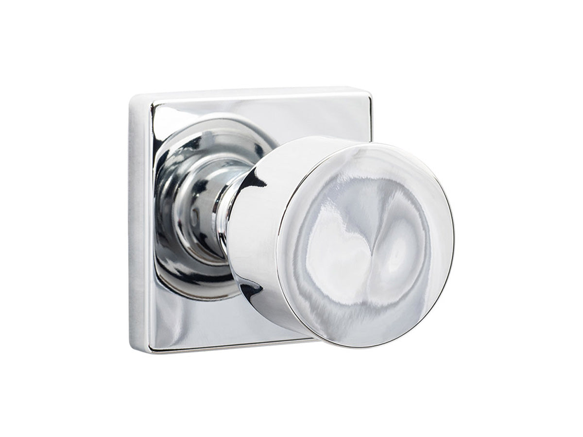 Sure-Loc Bergen Interior Door Knob Square - Polished Chrome
