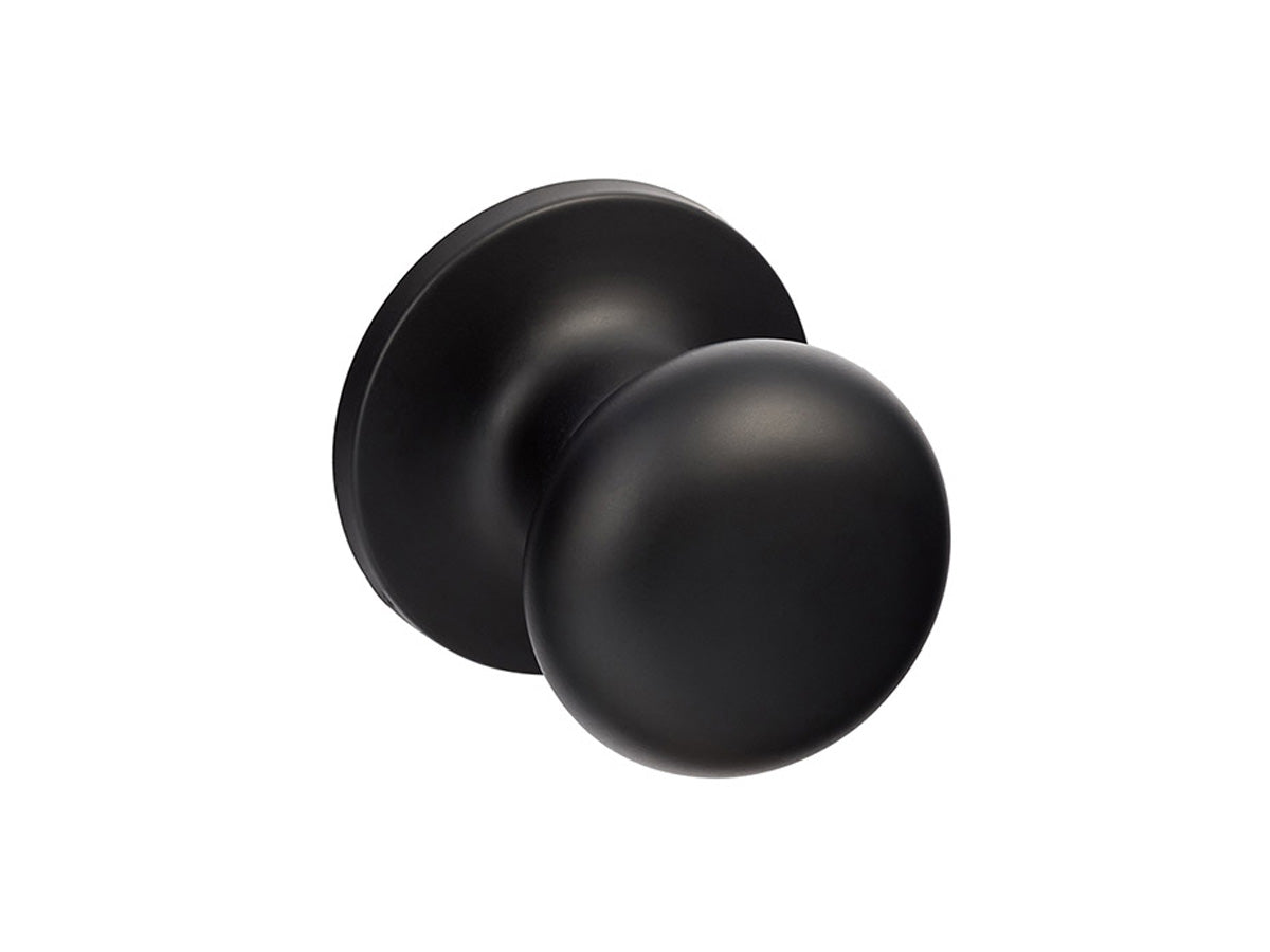 Sure-Loc Durango Interior Door Knob - Flat Black