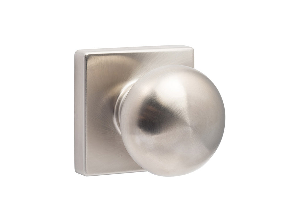 Sure-Loc Durango Square Interior Door Knob - Satin Nickel