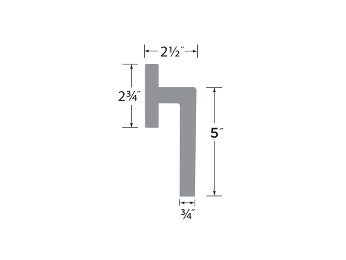 Sure-Loc Hanover 28° Interior Door Lever