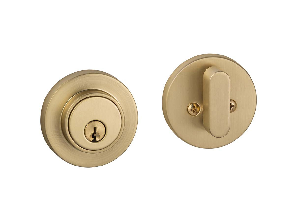 Sure-Loc Modern Deadbolt - Satin Brass