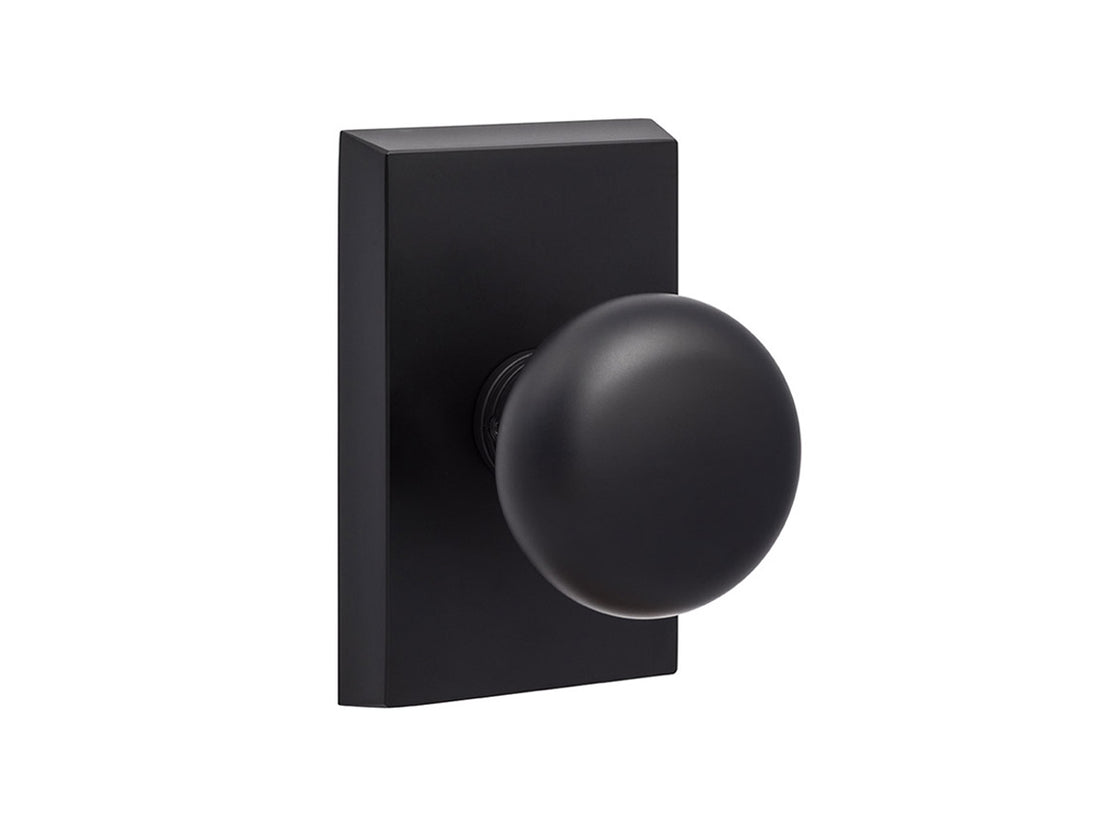 Sure-Loc Oakley Interior Door Knob - Flat Black