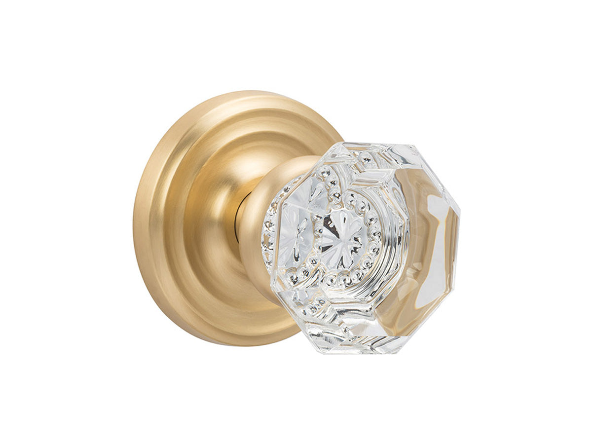 Sure-Loc Torrey Interior Door Knob - Satin Brass