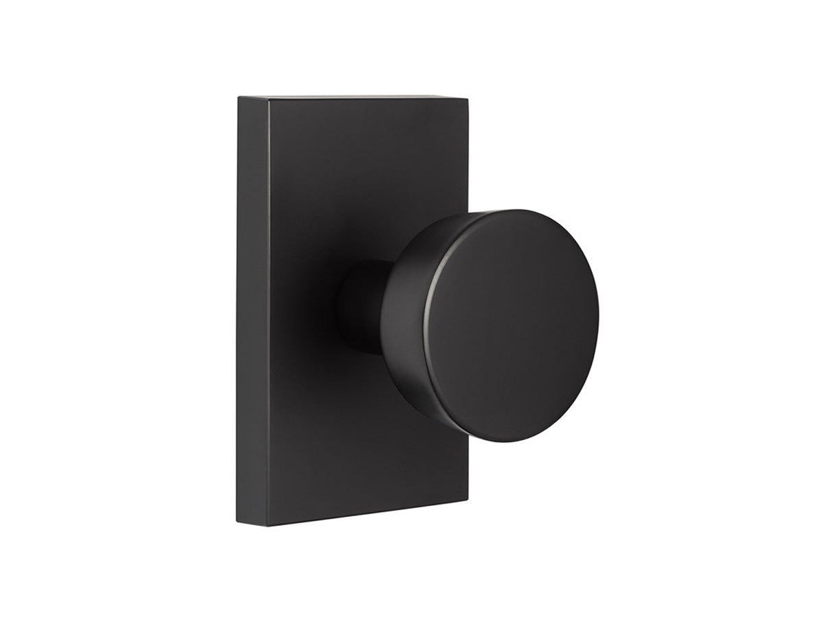 Sure-Loc Zermatt Interior Door Knob - Flat Black