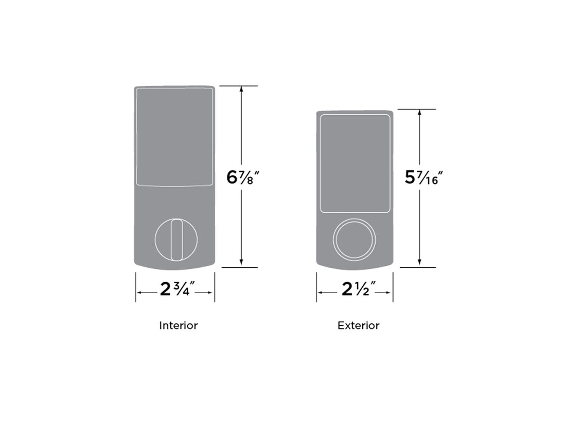Sure-Loc Touch Screen Deadbolt with Z-Wave Vintage Bronze