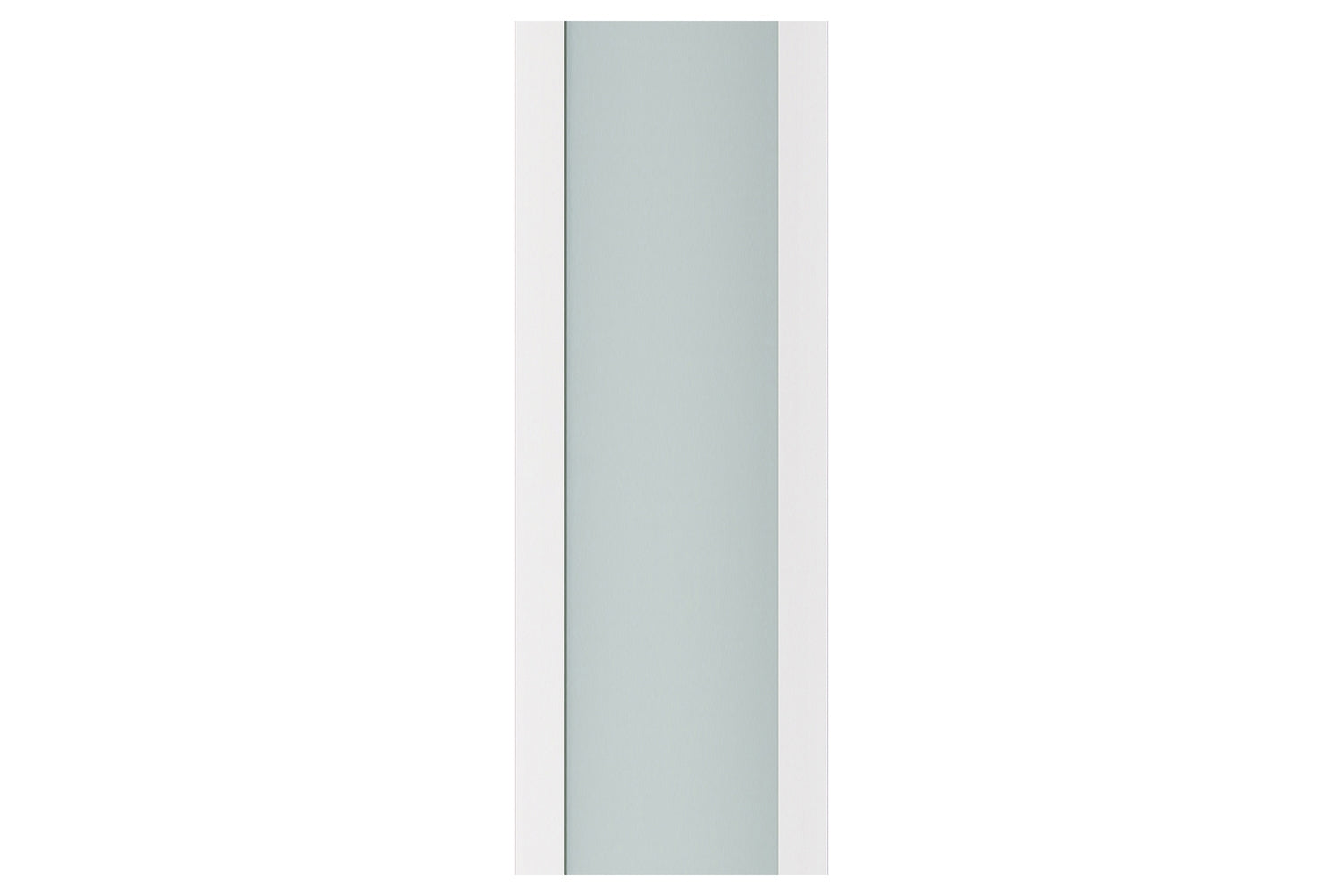 Nova Triplex 001 Soft White Laminated Modern Interior Door - Slab