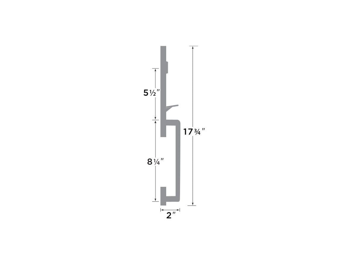 Sure-Loc Turin Handleset - Dimensions