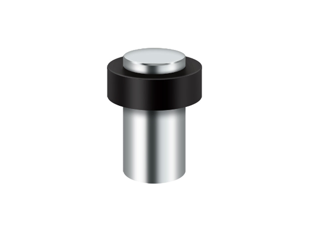 Deltana Round Universal Floor Door Bumper 3"
