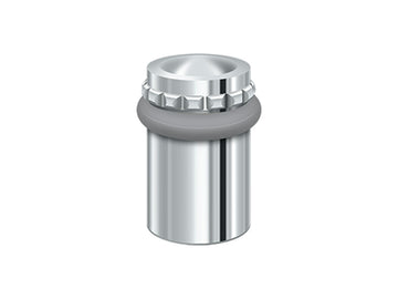 Deltana Round Universal Floor Door Bumper Pattern Cap 2"