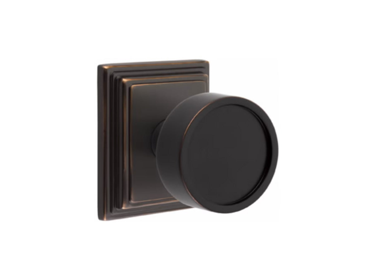Emtek Verve Brass Knob - Oil Rubbed Bronze US10B