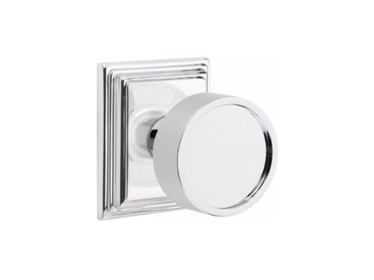 Emtek Verve Brass Knob - Polished Chrome US26