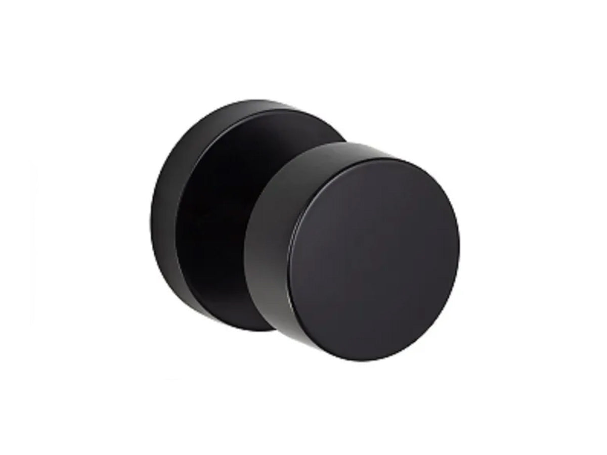 Sure-Loc Zurich Round Interior Door Knob - Flat Black