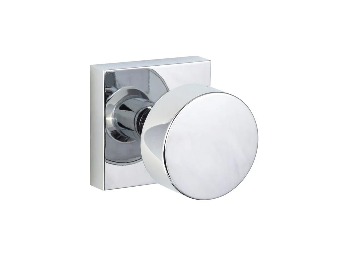 Sure-Loc Zurich Square Interior Door Knob - Polished Chrome