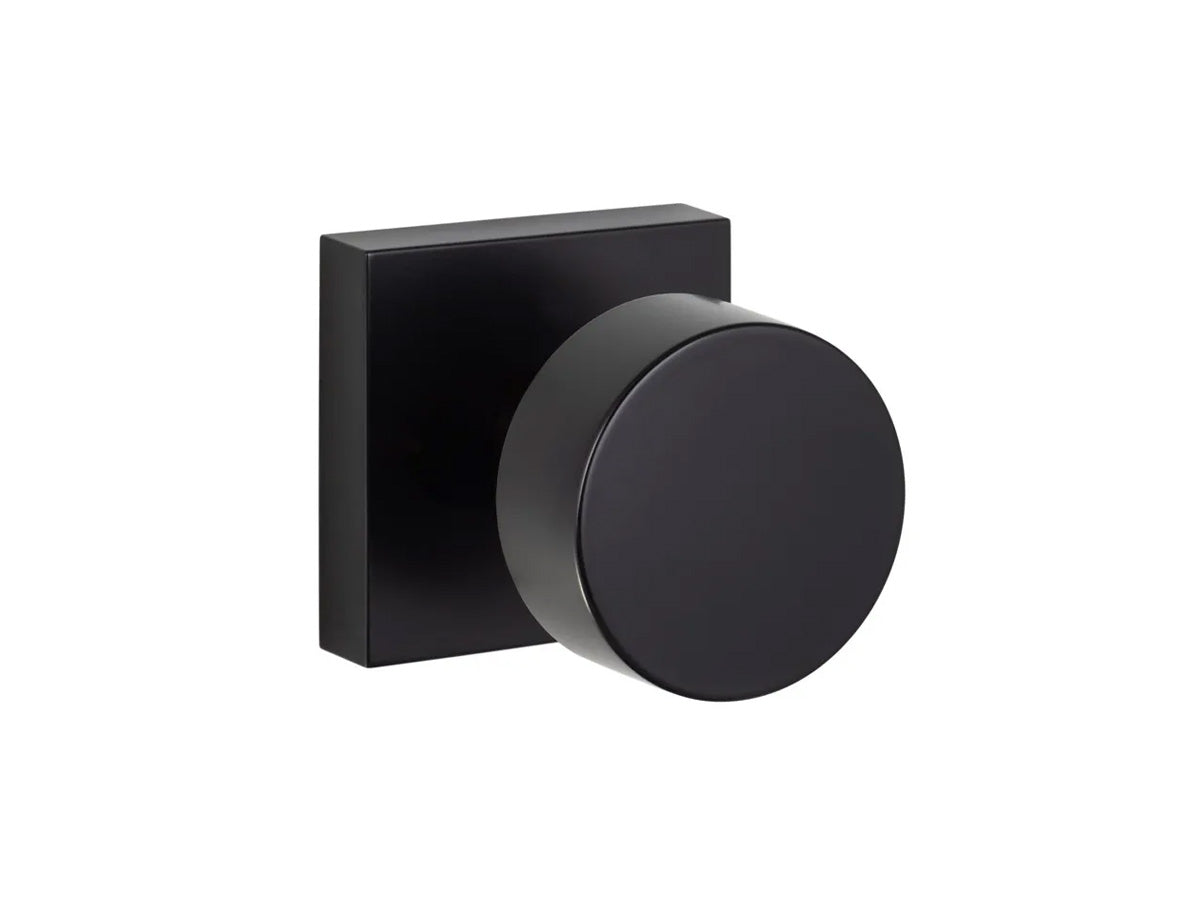 Sure-Loc Zurich Square Interior Door Knob - Flat Black